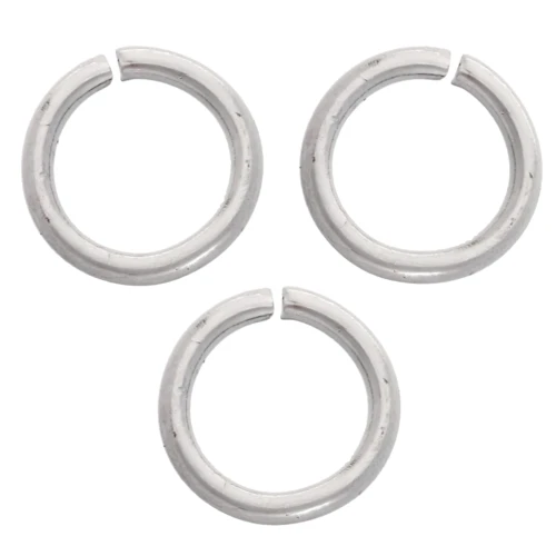 Open rings, 5 x 0.7 mm - 316L stainless steel x100
