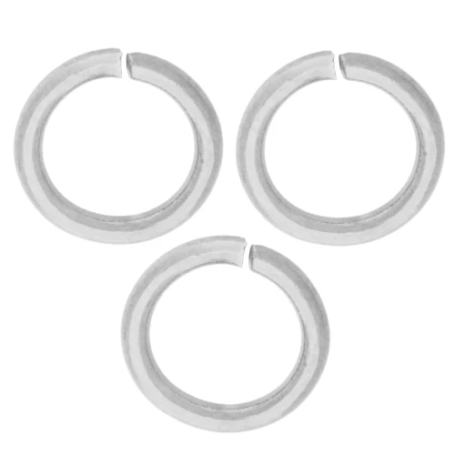 7x1 mm Open Rings - 316L Stainless Steel x100