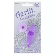 Navette - Tatting Shuttle Aerlit Lavender Lilac x1