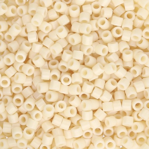 Miyuki Delica 10/0 DBM0732 - Opaque Dark Cream, 100g package