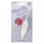 Navette - Tatting Shuttle Aerlit Vanilla Raspberry x1