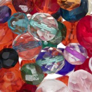 Assortment of 6 mm to 12 mm Rhinestones - Clear Multicolor x50g