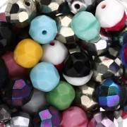 Assortment of 3 mm to 10 mm Veneers - Multicolor Opaque x50g