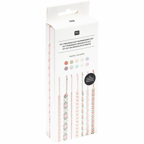 Brazilian bracelet kit - Pastels x1