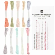 Brazilian bracelet kit - Pastels x1