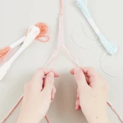 Brazilian bracelet kit - Pastels x1