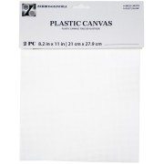 Canvas Plastic sheet to cut 21x27.9cm n°14 x2|raw }}
