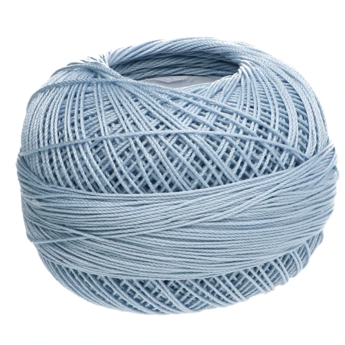 Lizbeth cotton thread, size 20 - Light Denim Blue, No. 650, 192 m