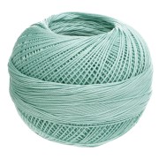 Lizbeth cotton thread, size 20 - Country Light Turquoise, No. 660, 192 m