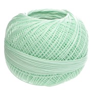 Light Mint - Lizbeth cotton thread, size 20 - Mint Light, No. 689, 192 m Lizbeth cotton thread, size 20 - Mint Light, No. 689, 192 m