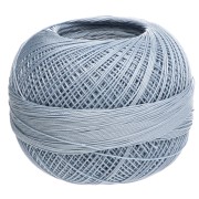 Denim Blue - Lizbeth cotton thread, size 40 - Light Denim Blue, No. 650, 274 m Lizbeth cotton thread, size 40 - Light Denim Blue, No. 650, 274 m