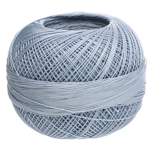 Lizbeth cotton thread, size 40 - Light Denim Blue, No. 650, 274 m