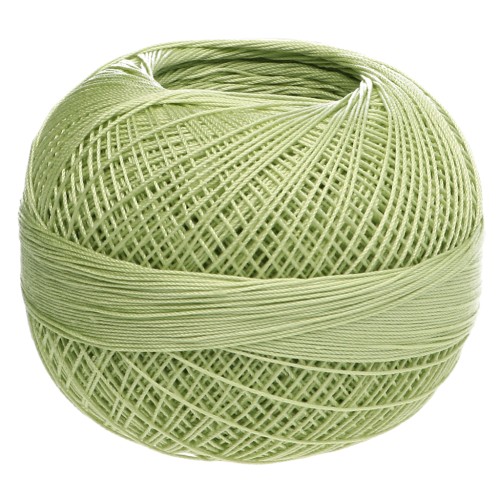 Lizbeth cotton thread, size 40 - Green Orchid Medium, No. 667, 274 m