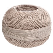Mocca - Lizbeth cotton thread, size 40 - Light Mocha Brown, No. 690, 274 m Lizbeth cotton thread, size 40 - Light Mocha Brown, No. 690, 274 m