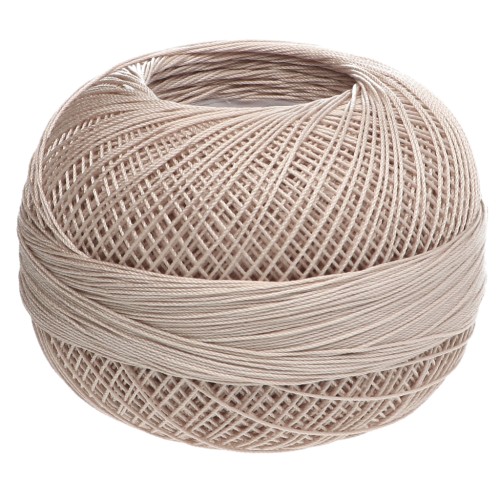Lizbeth cotton thread, size 40 - Light Mocha Brown, No. 690, 274 m