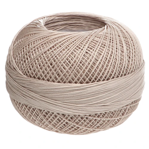 Lizbeth cotton thread, size 40 - Light Mocha Brown, No. 690, 274 m