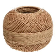 Lizbeth cotton thread, size 40 - Maple Butter #715, 274 m