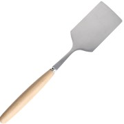 22-mm stainless steel spatula with a wooden handle for the Prométhéus oven x1