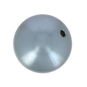 Pearly bead 25mm Grey x1