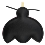 Ladybug pendant 6.5x7.5 cm for bag jewelry - PU - Red - Black x1