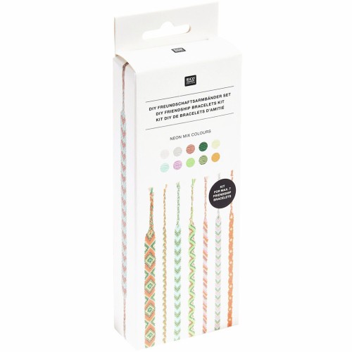 Brazilian bracelet kit - Neon mix x1