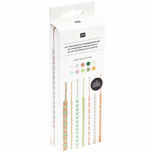 Brazilian bracelet kit - Neon mix x1