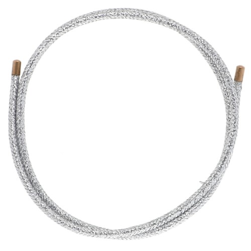 Magnetic cord for bracelet and necklace - 316 Gold stainless steel - Silver x1