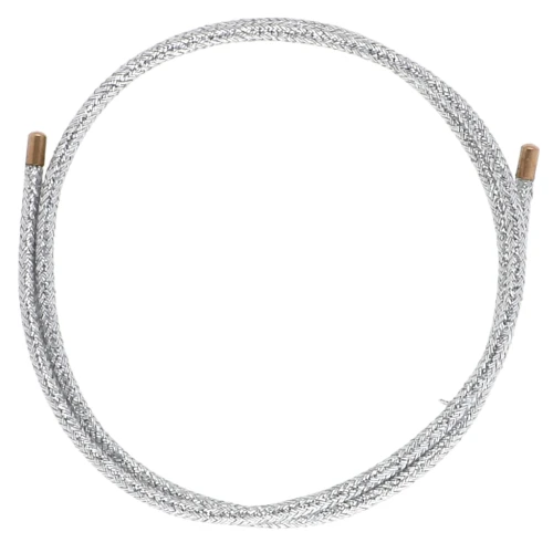 Magnetic cord for bracelet and necklace - 316 Gold stainless steel - Silver x1