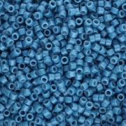 Miyuki Delica Duracoat 11/0 DB2135 - Dyed Opaque Juniper Berry, 100g package|raw }}