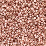 Miyuki Delica Duracoat 11/0 DB2503 - Bright Copper Galvanized, 100g package
