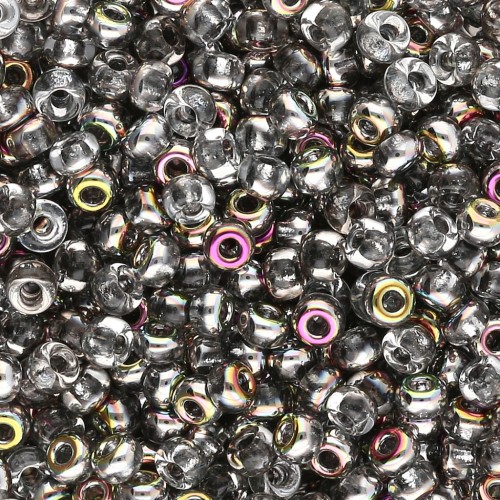 Miyuki 8/0 Seed Beads 55008 - Crystal Vitrail x8g