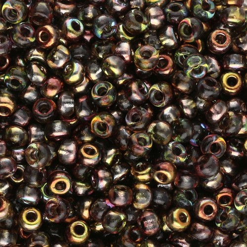 Miyuki 8/0 Seed Beads 55014 - Crystal Magic Green x8g