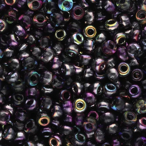 Miyuki 8/0 Seed Beads 55015 - Crystal Magic Purple x8g