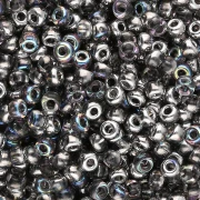 Miyuki 8/0 Seed Beads 55017 - Crystal Silver Rainbow x8g