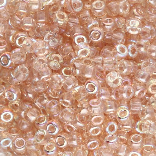 Miyuki 8/0 Seed Beads 55018 - Crystal Yellow Rainbow x8g