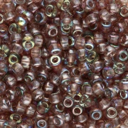 Miyuki 8/0 Seed Beads 55019 - Crystal Brown Rainbow x8g