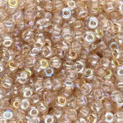 Miyuki 8/0 Seed Beads 55021 - Crystal Lemon Rainbow x8g