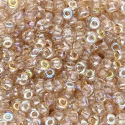Miyuki 8/0 Seed Beads 55021 - Crystal Lemon Rainbow x8g