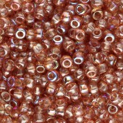Miyuki 8/0 Seed Beads 55022 - Crystal Orange Rainbow x8g