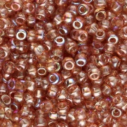 Miyuki 8/0 Seed Beads 55022 - Crystal Orange Rainbow x8g