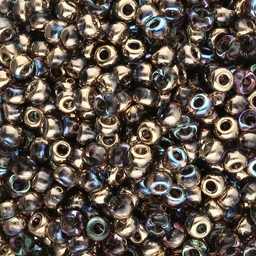 Miyuki 8/0 Seed Beads 55023 - Crystal Golden Rainbow x8g