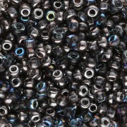 Miyuki 8/0 Seed Beads 55024 - Crystal Graphite Rainbow x8g|raw }}