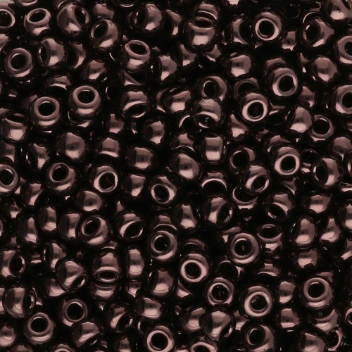 Miyuki 8/0 Seed Beads 55030 - Black Bronze x8g