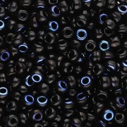 Miyuki 8/0 Seed Beads 55031 - Black Azuro x8g