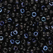 Miyuki 8/0 Seed Beads 55031 - Black Azuro x8g