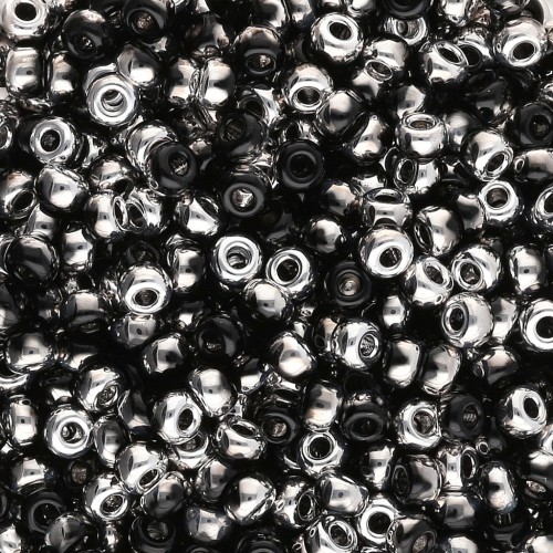 Miyuki 8/0 Seed Beads 55033 - Black Labrador x8g