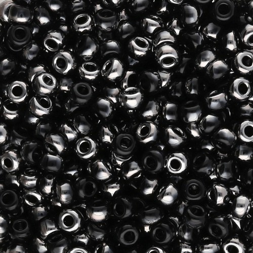 Miyuki 8/0 Seed Beads 55037 - Black Chrome x8g