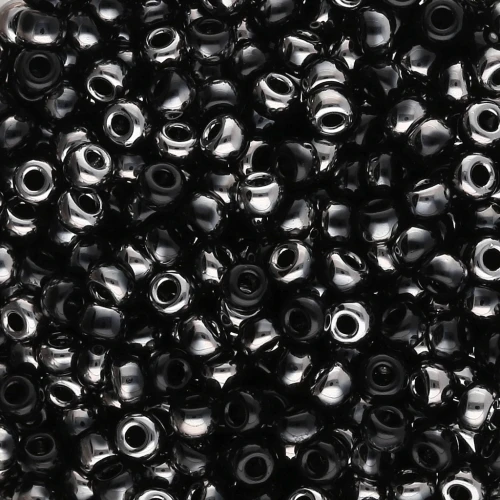 Miyuki 8/0 Seed Beads 55037 - Black Chrome x8g
