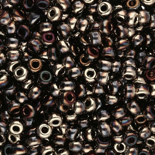 Miyuki 8/0 Seed Beads 55067 - Black California Night x8g