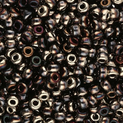 Miyuki 8/0 Seed Beads 55067 - Black California Night x8g